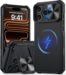 best iphone 17 pro max case with camera cover