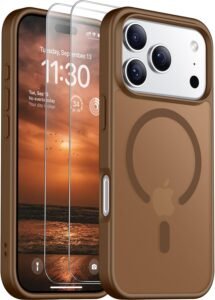 chocolate brown iphone 17 pro max case