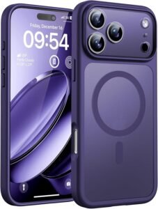 apple iphone 17 pro max case purple