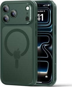 dark green iphone 17 pro max case