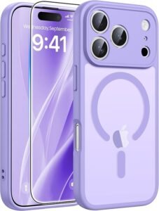 iphone 17 pro max blue with purple case
