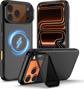 Iphone 17 pro max stand flip case cover