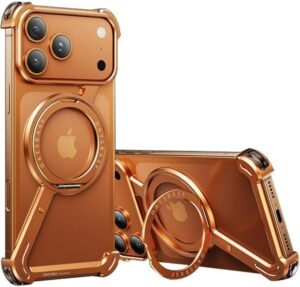 iphone 17 pro max bumper case orange