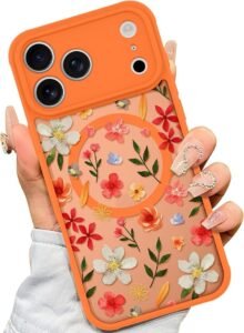 iphone 17 pro max case orange black