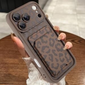 iphone 17 pro max case with card holder and stand