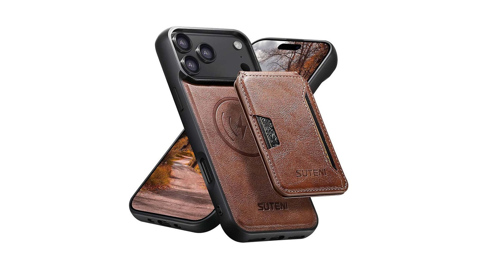 brown iphone 17 pro max case