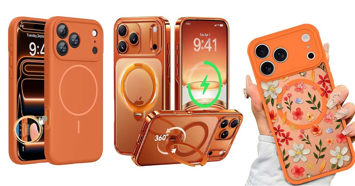 iphone 17 pro max cases for orange phone