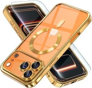 gold iphone 17 pro max case