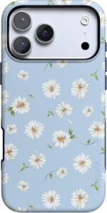clear floral iphone 17 pro max case
