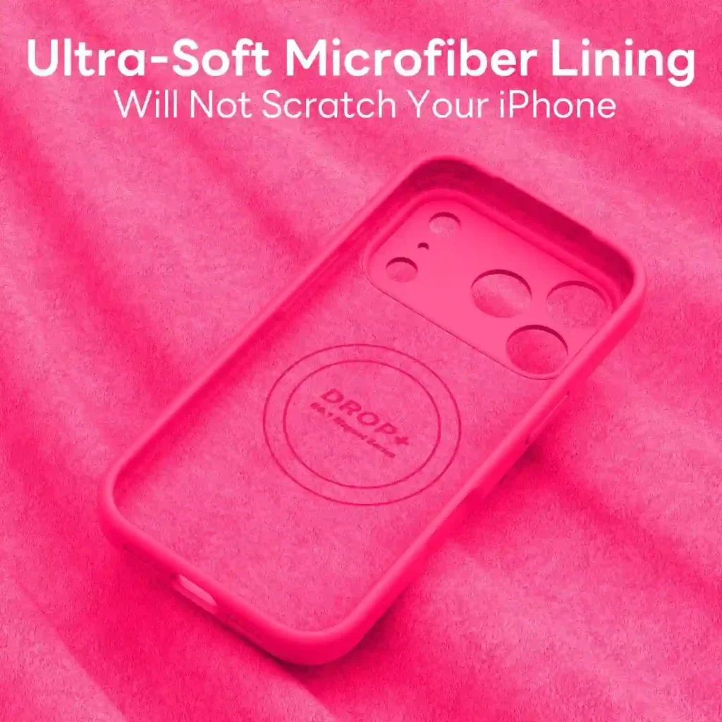 light pink iphone 17 pro max case