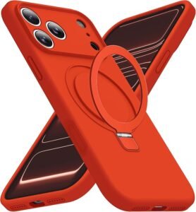 cherry red iphone 17 pro max case