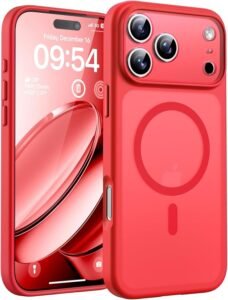 best red iphone 17 pro max case