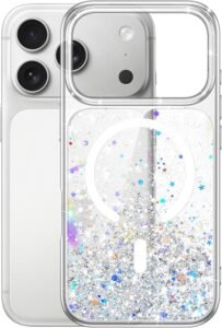 liquid glitter iphone 17 pro max case