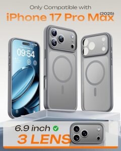 stone grey iphone 17 pro max case