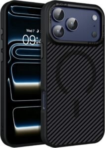 apple iphone 17 pro max carbon fiber case