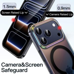 iphone 17 pro max iridescent phone case