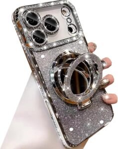 red glitter iphone 17 pro max case