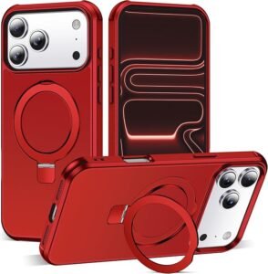 red iphone 17 pro max case amazon