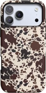 iphone 17 pro max cow phone case