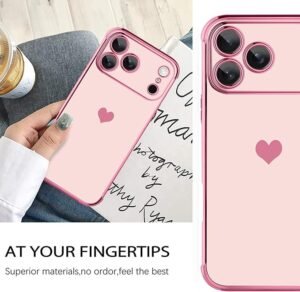 iphone 17 pro max heart phone case