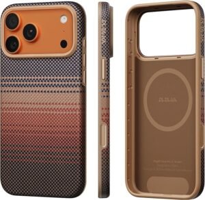 pitaka ultra slim case black grey iphone 17 pro max