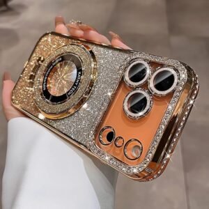 iphone 17 pro max gold bumper case