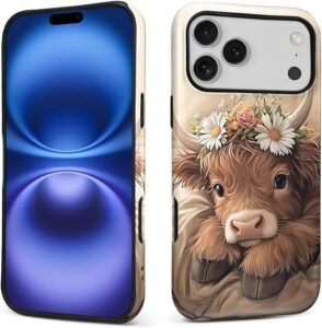  best cow hide iphone 17 pro max case