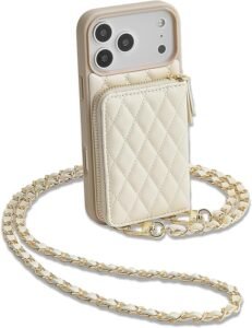 iphone 17 pro max case with wallet and strap