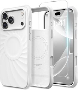 iphone 17 pro max white bumper case