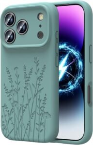vintage floral iphone 17 pro max case