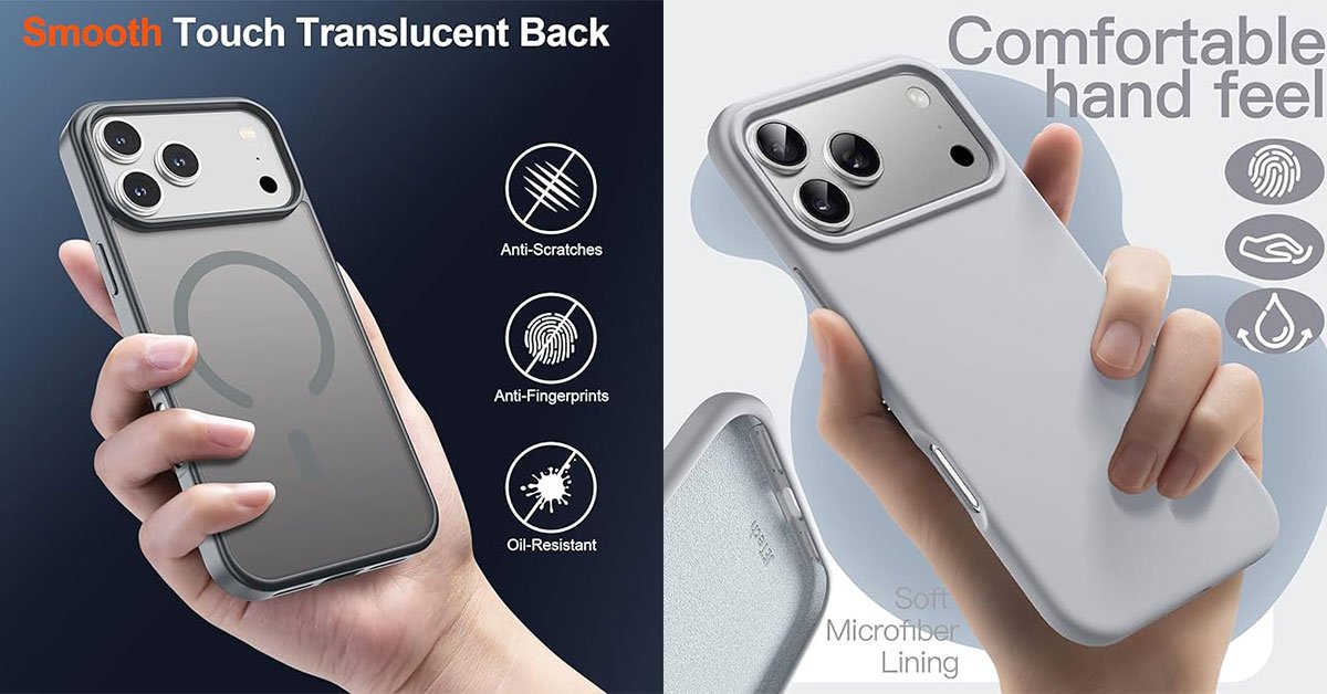 Iphone 17 pro max grey case