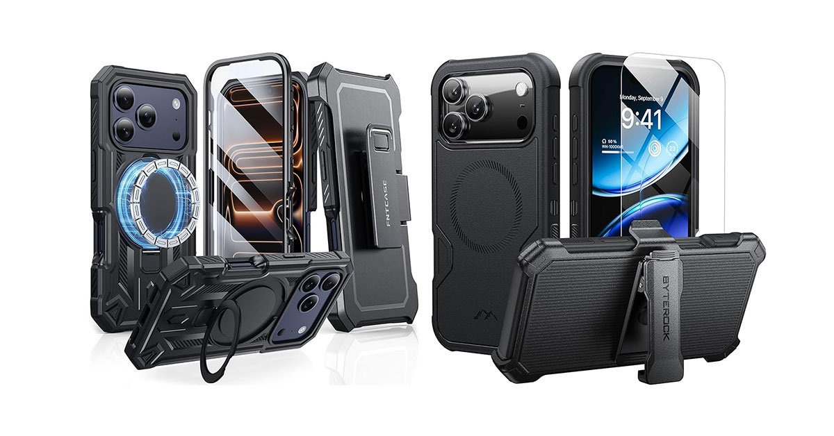 iphone 17 pro max case with belt clip