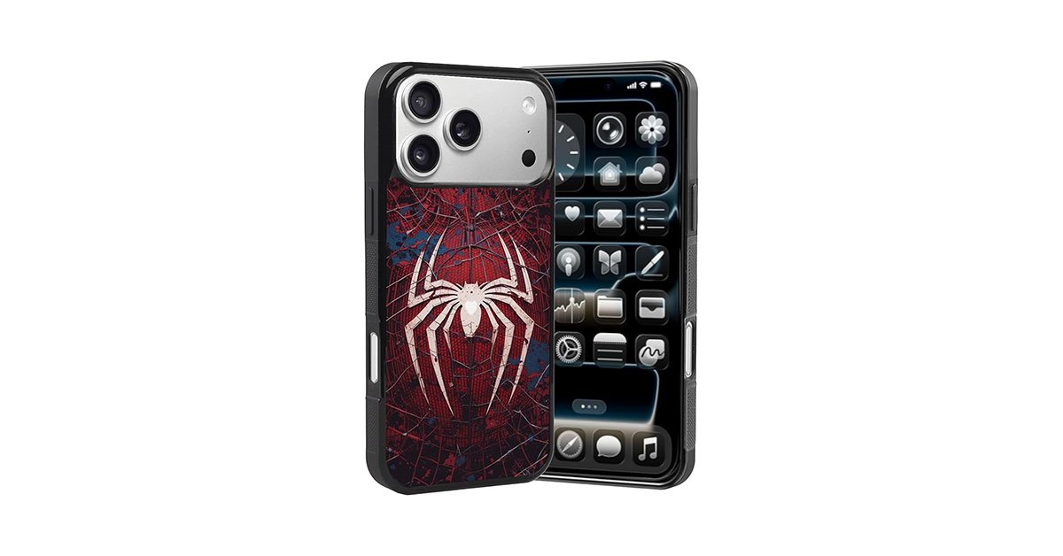 iphone 17 pro max spiderman case
