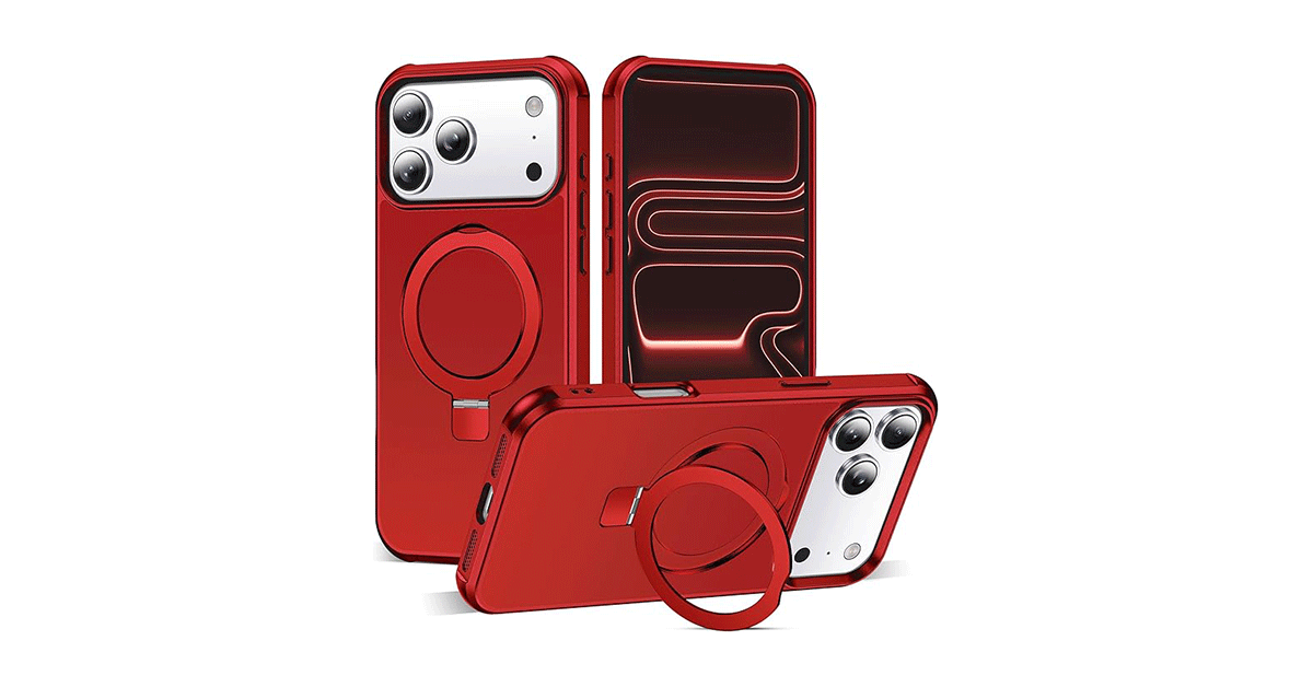 red iphone 17 pro max case