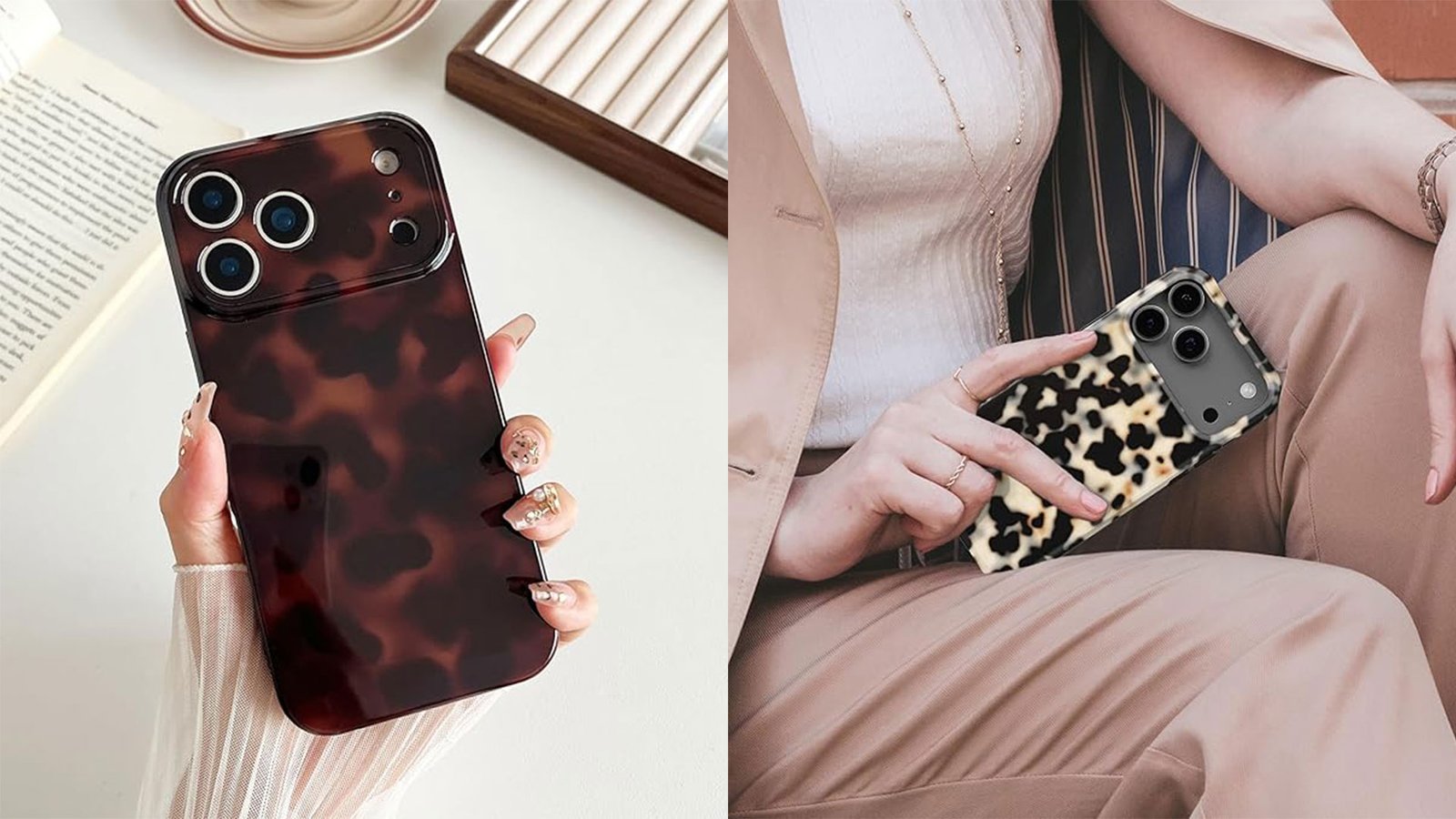 iPhone 17 Pro Max Case Tortoise | Luxury Phone Case